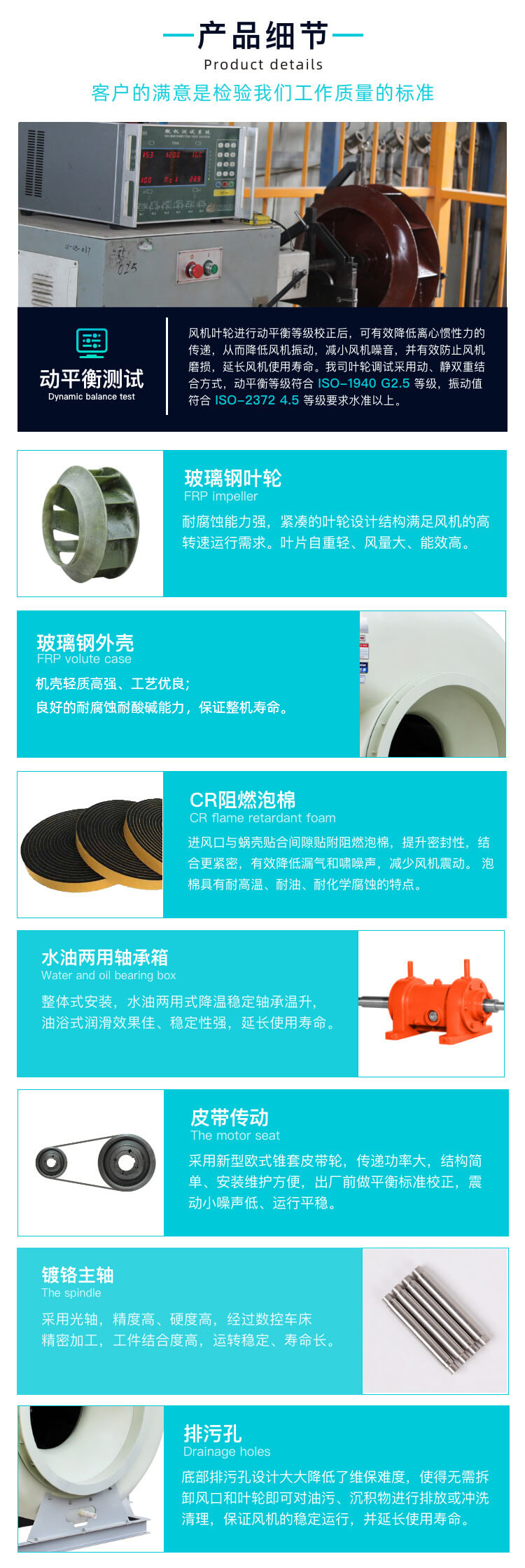 F4-72C玻璃鋼離心風機有什么特點？